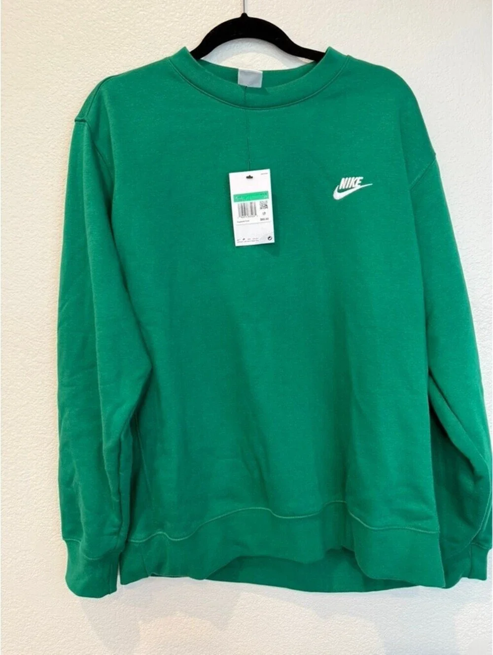 Nike Green Crewneck Sweatshirt XL